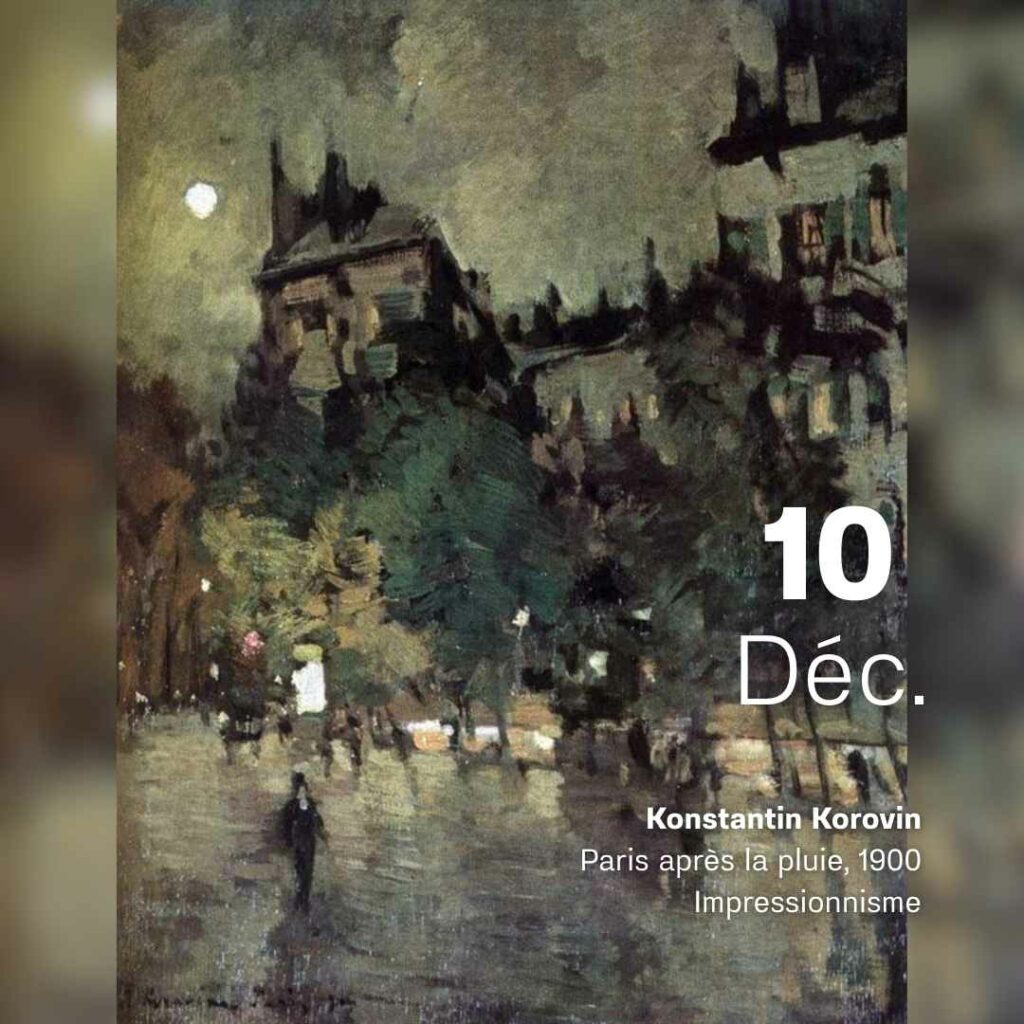 Konstantin Korovin - Paris après la pluie 1900