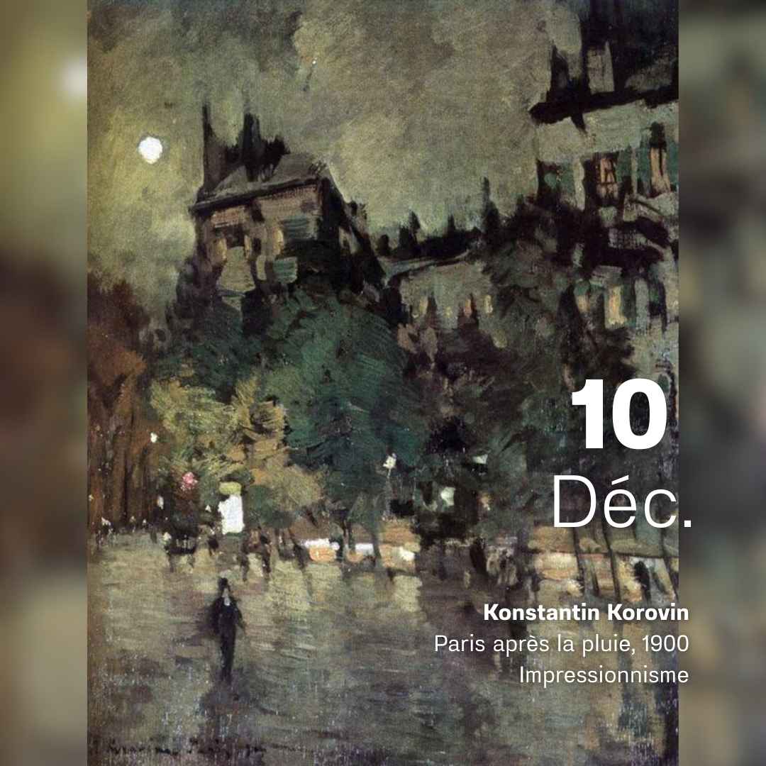 Konstantin Korovin - Paris après la pluie 1900