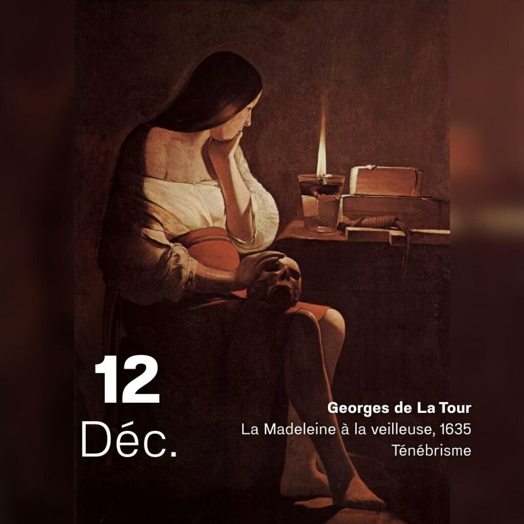 Georges de la Tour - La Madeleine à la veilleuse 1635
