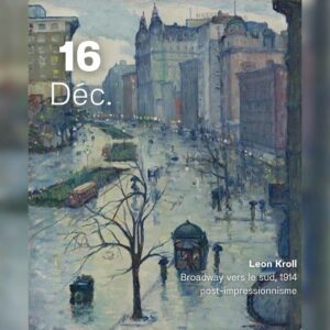Leon Kroll - Broadway vers le sud 1914
