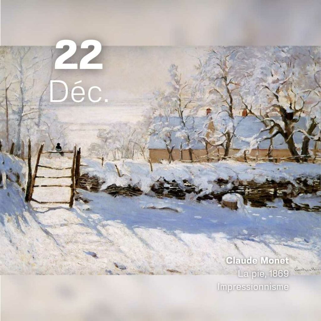 Claude Monet - La pie 1869