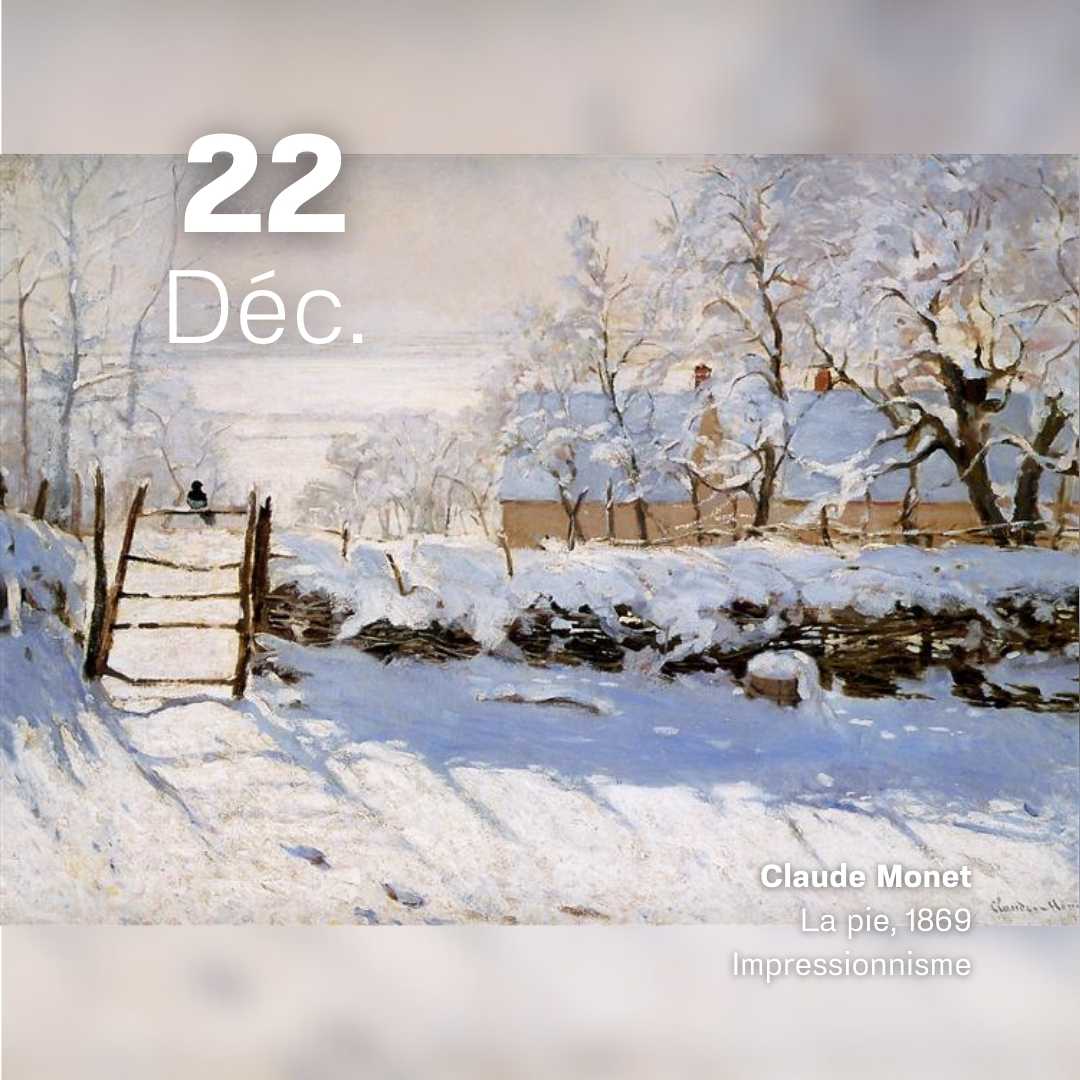 Claude Monet - La pie 1869