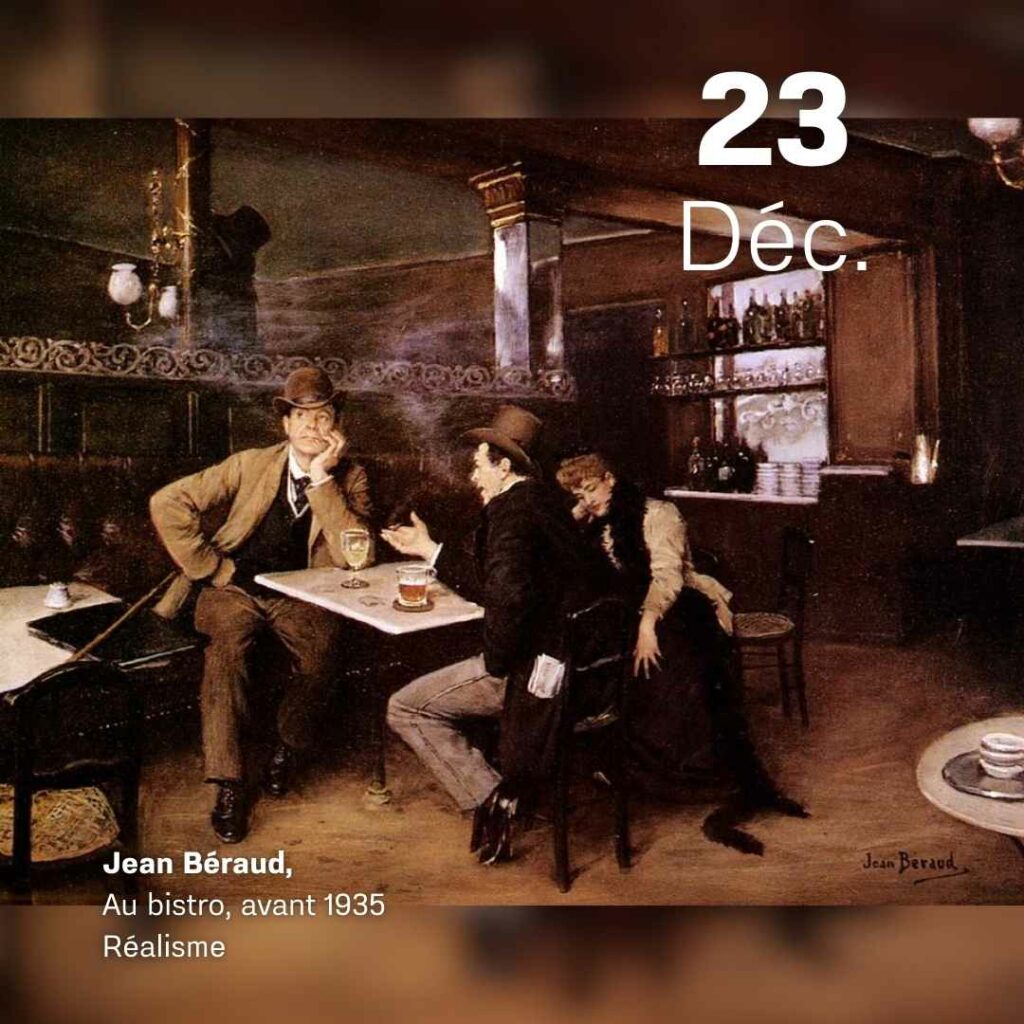 Jean Béraud - Au bistrot 1935