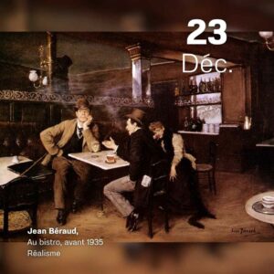 Jean Béraud - Au bistrot 1935