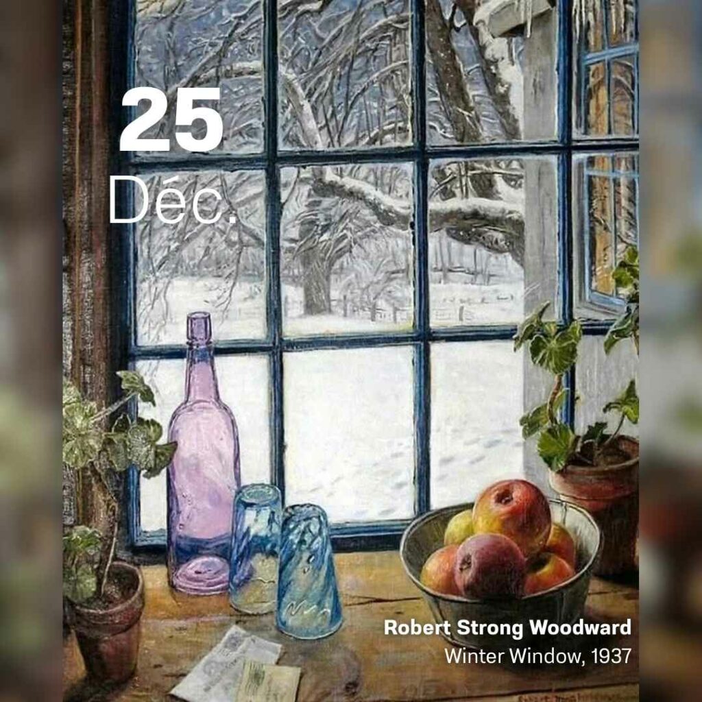 Robert Strong Woodward - Winter window 1937
