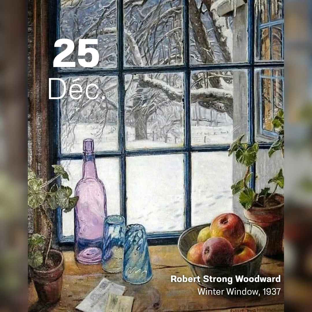 Robert Strong Woodward - Winter window 1937