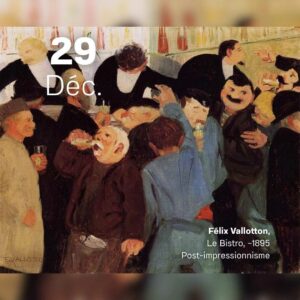 Félix Vallotton - Le bistro 1895