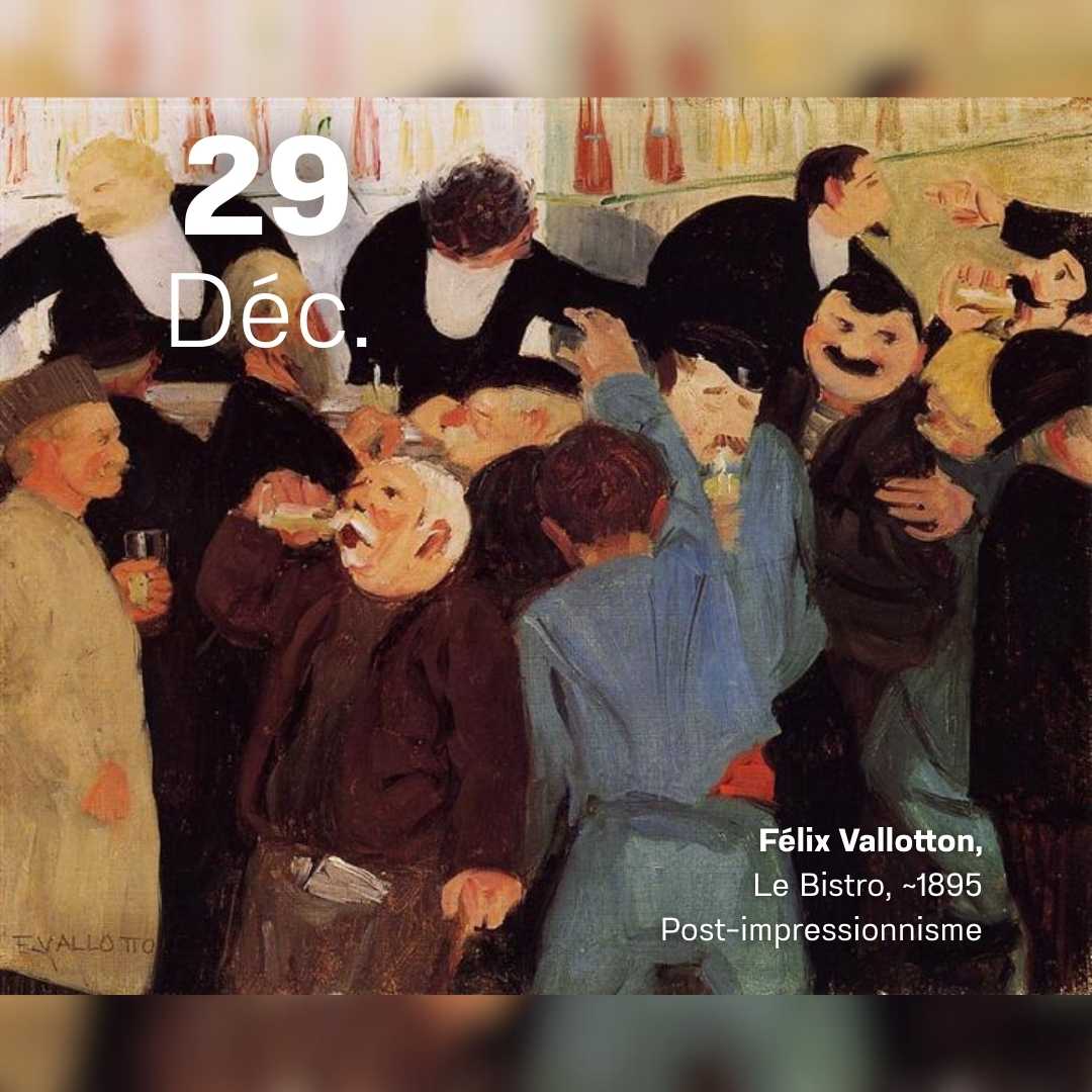 Félix Vallotton - Le bistro 1895
