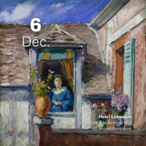 Henri Lebasque - Femme à la fenêtre 1912