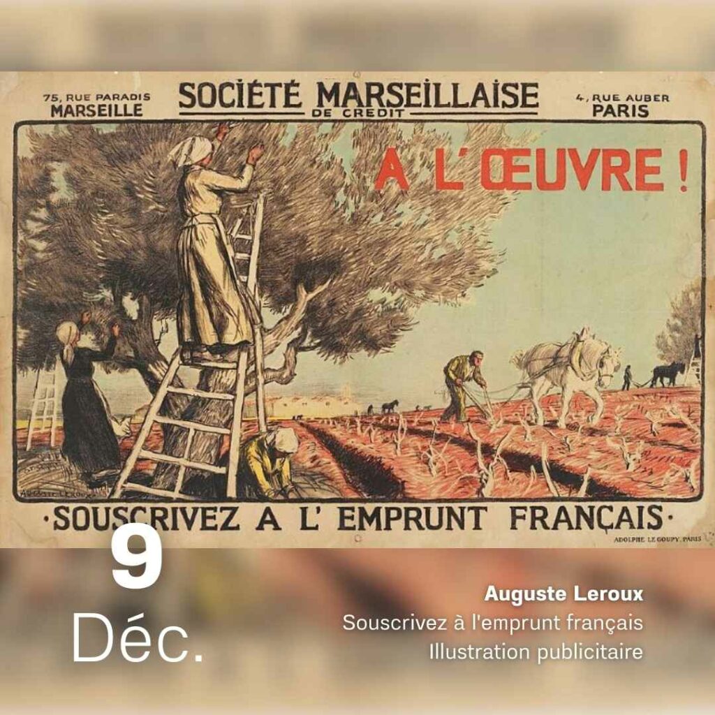 Auguste Leroux - Souscrivez à l'emprunt français