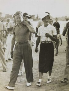 King Edward VIII and Mrs Simpson on holiday in Yugoslavia 1936