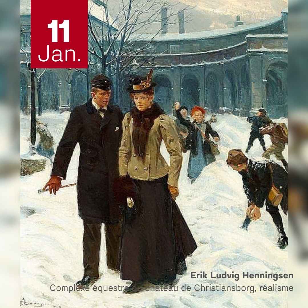 Erik Ludvig Henningsen - Complexe équestre du chateau de Christianborg