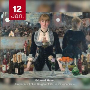 Edouard Manet - Un bar aux Folies Bergère 1882