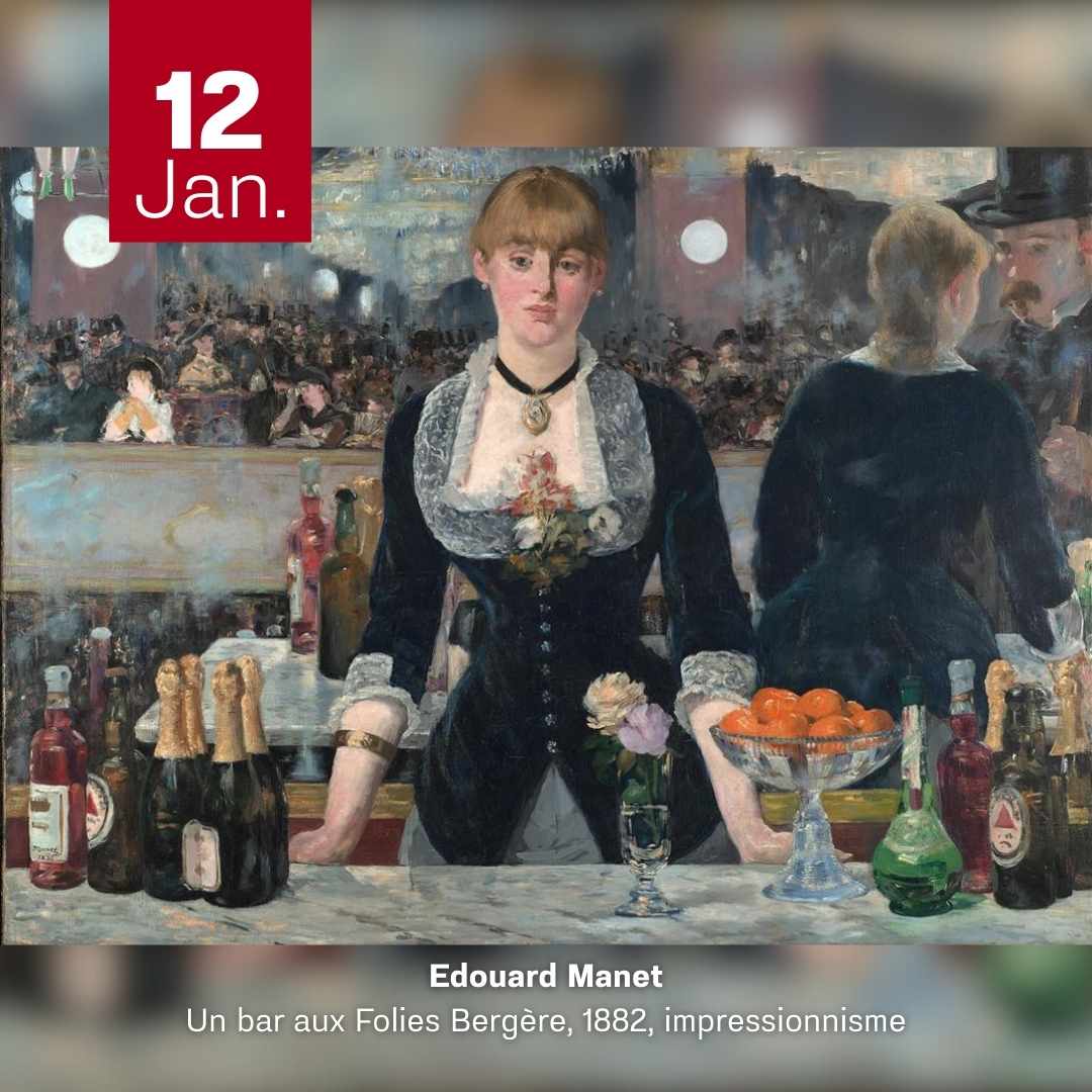 Edouard Manet - Un bar aux Folies Bergère 1882