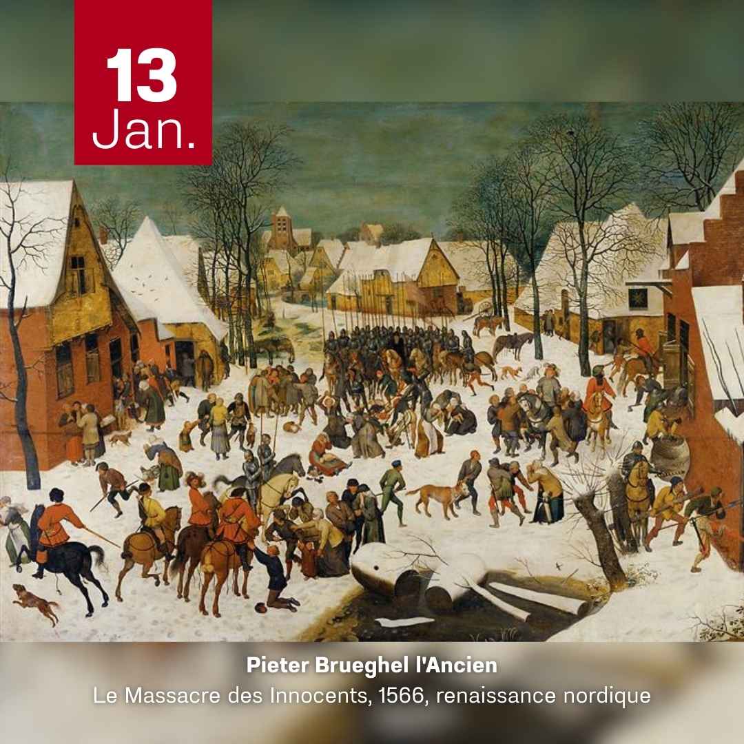 Pieter Brueghel l'Ancien - Le massacre des innocents 1566