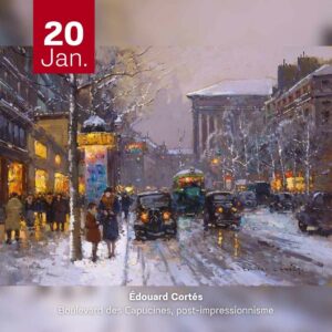 Edouard Cortès - Boulevard des Capucines