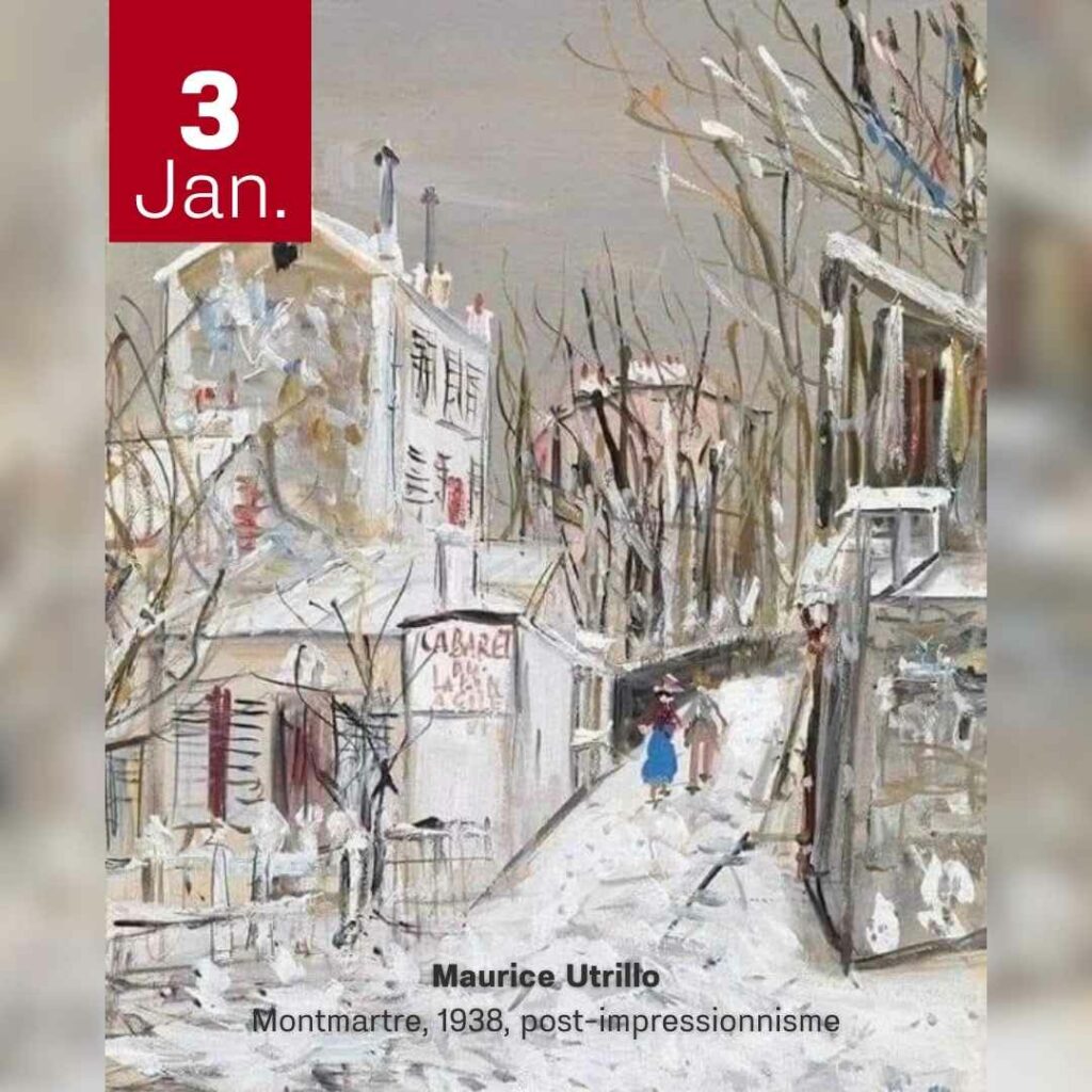 Maurice Utrillo - Montmartre 1938