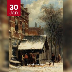 Cornelis Springer - La forge de Culemborg 1860