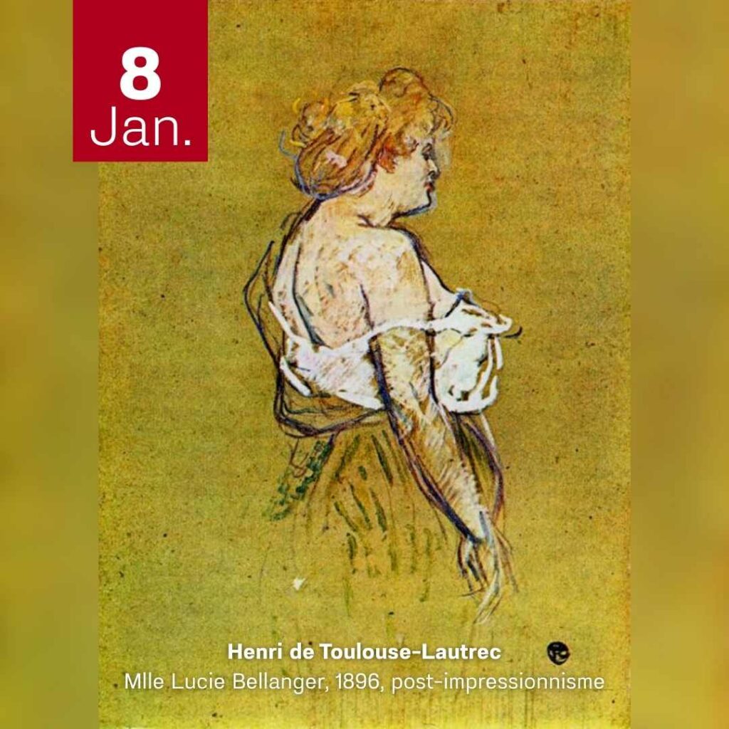 Henri de Toulouse-Lautrec - Mlle Lucie Bellanger 1896