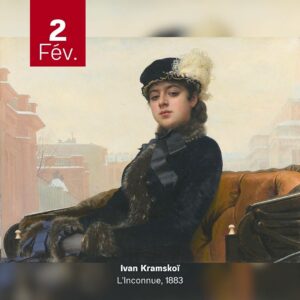 Ivan Kramskoï - L'inconnue 1883